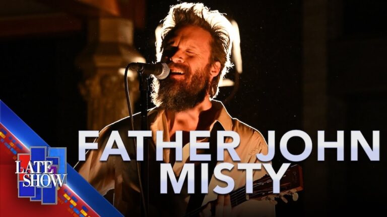 Watch Father John Misty Perform His Unreleased Song “The Dead Mouse One” On Colbert