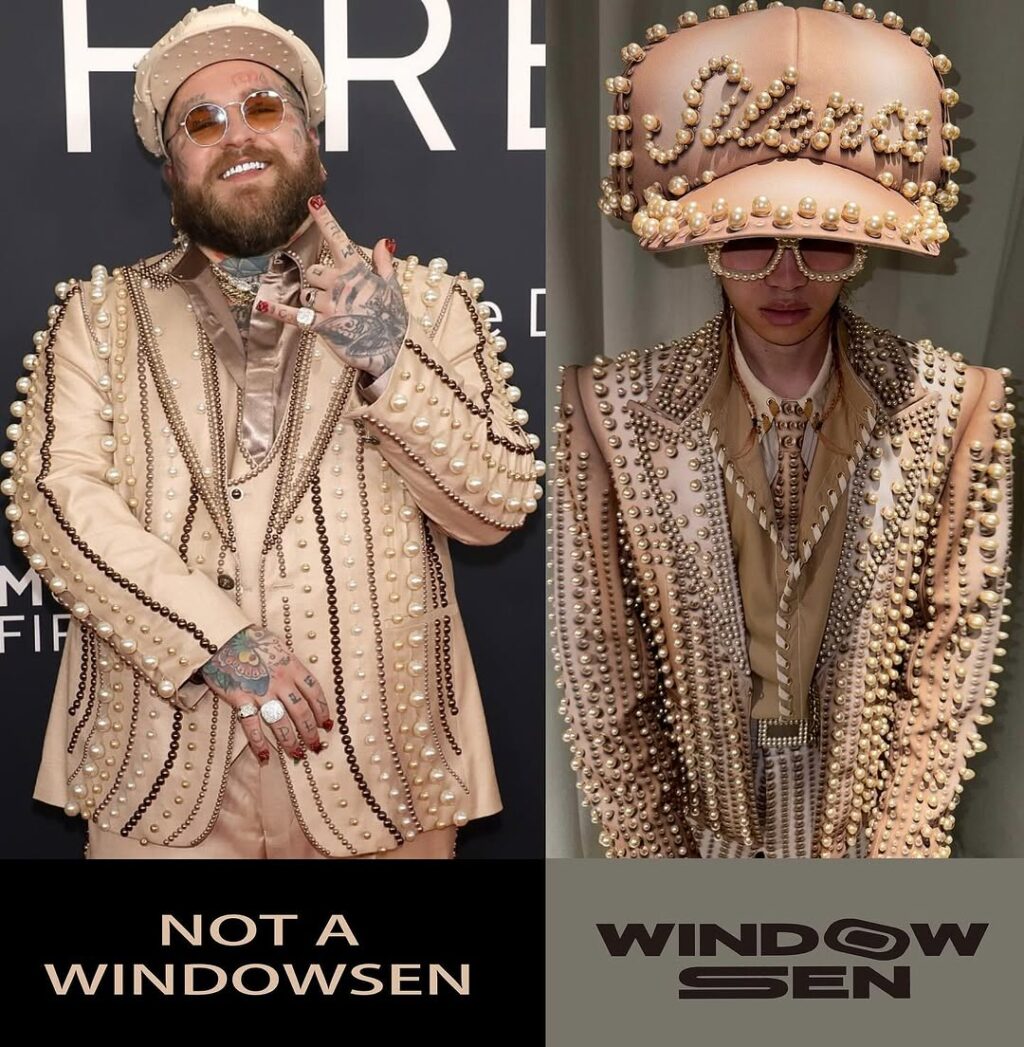 Fashion Brand Windowsen Says Teddy Swims Ripped Off Their Design With His Grammys Outfit After They Turned Him Down