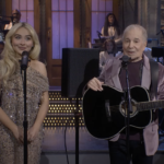 Watch Paul Simon & Sabrina Carpenter Perform “Homeward Bound” On SNL’s 50th Anniversary Special