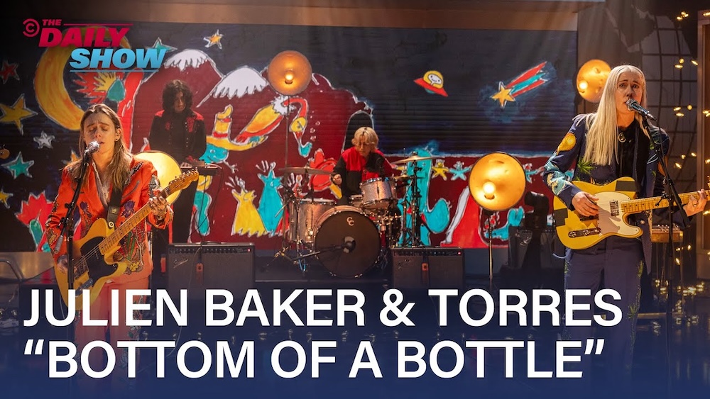 Watch Julien Baker & Torres Play New Song “Bottom Of The Bottle” On The Daily Show