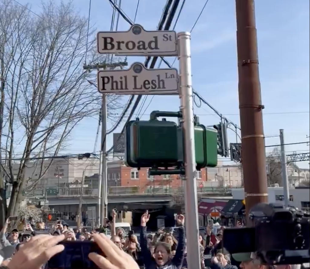 Phil Lesh Honored With Street Outside Capitol Theatre