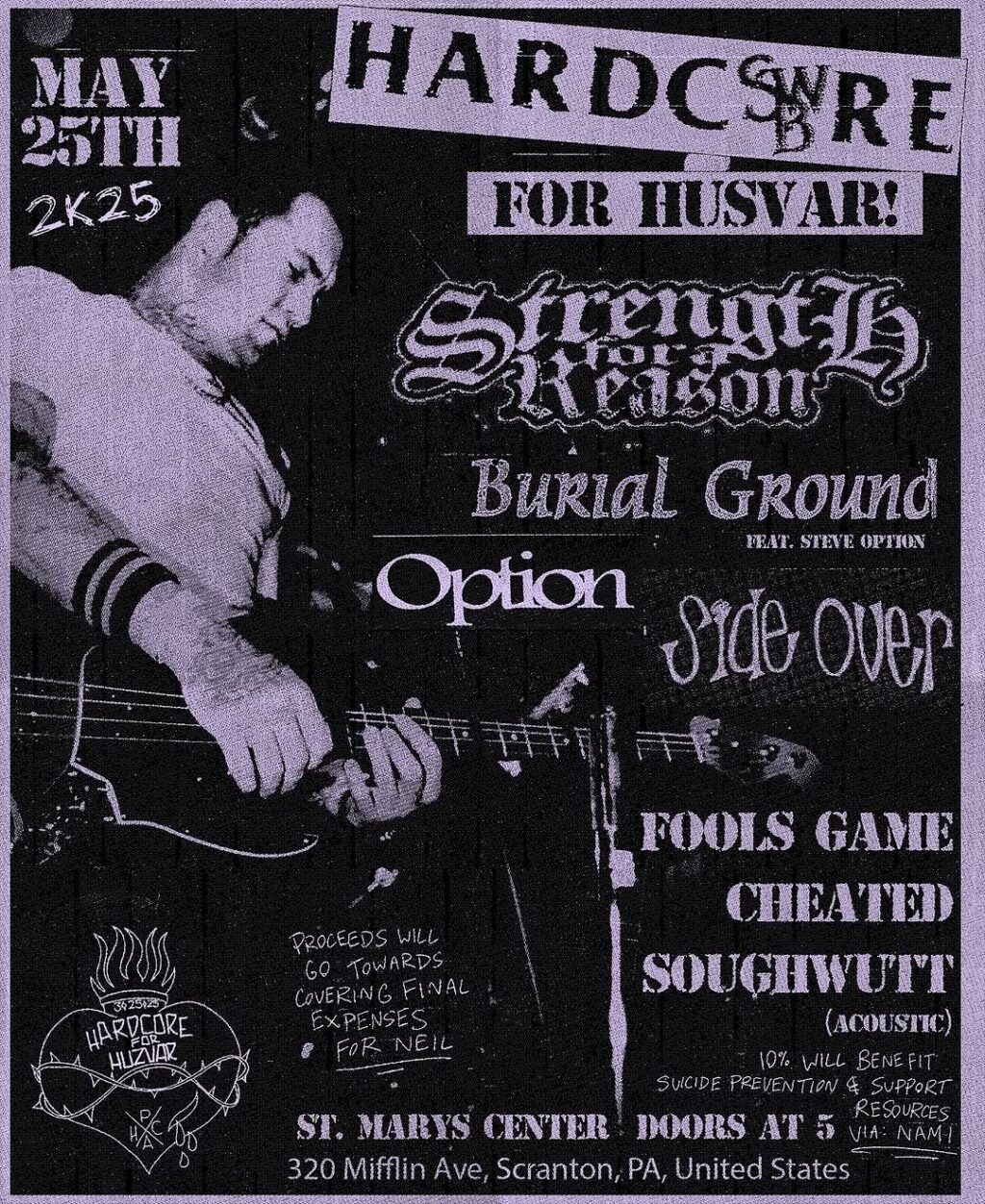 ’90s Pennsylvania Hardcore Bands Reuniting For Tribute To Late Option Member Neil Husvar