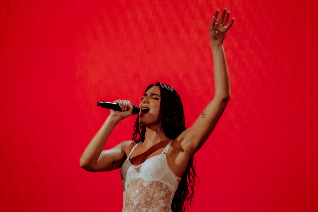 Watch Dua Lipa Cover Daft Punk’s “Get Lucky” In Lyon