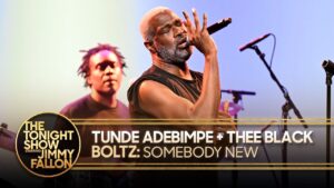 TV On The Radio’s Tunde Adebimpe Boogies Under Disco Lights For “Somebody New” On Fallon