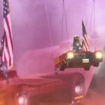 Beyoncé Halts Houston Show When Flying Car Malfunctions