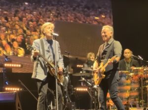 Paul McCartney Joined Bruce Springsteen At Liverpool Concert And Performing Arts School