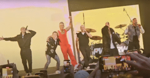 Robbie Williams Reunites All Five Members Of Boy Band 5ive For The First Time In 25 Years