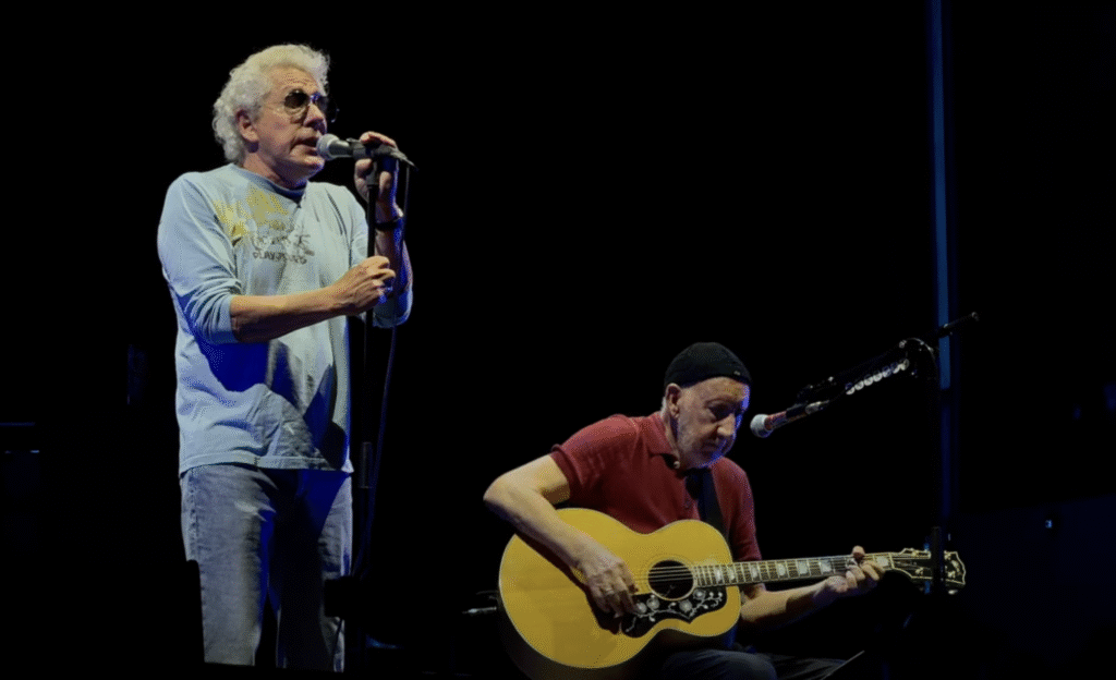 The Who Kick Off Farewell Tour, Roger Daltrey Sings While Kneeling Due To Leg Cramps
