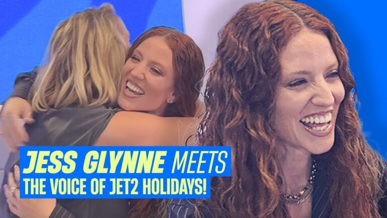 Jess Glynne Meets Fellow Voice Behind Viral Jet2holidays Audio
