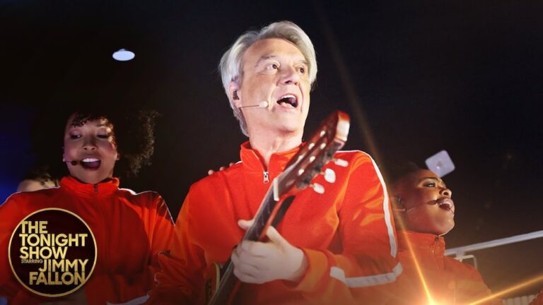 Watch David Byrne Perform A Bunch Of Songs & Talk Wedding Plans On Fallon