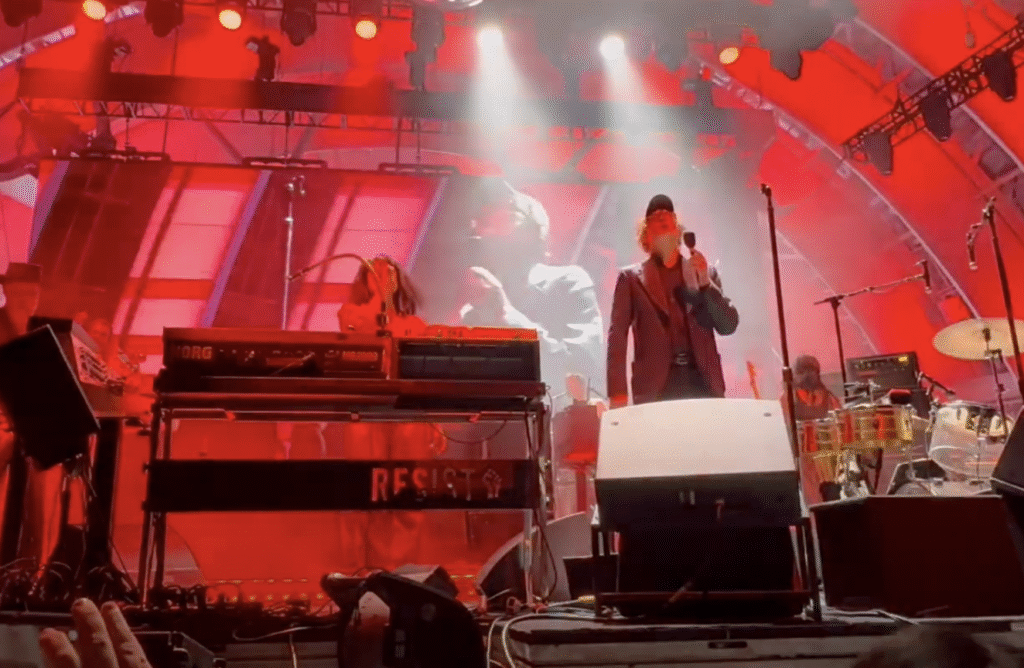 Watch LCD Soundsystem & Pulp Cover Heaven 17’s “(We Don’t Need This) Fascist Groove Thang” At Hollywood Bowl