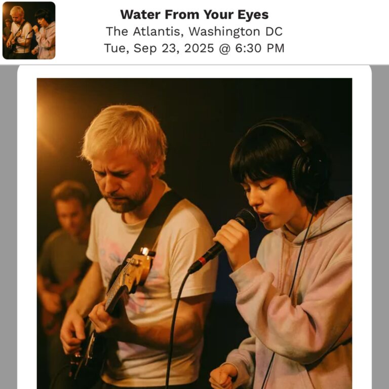 eTickets Is Now Using AI-Generated Band Photos