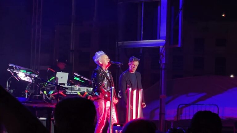 Watch The Killers’ Brandon Flowers Join Howard Jones At US Tour Closer