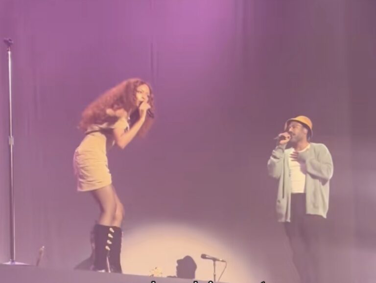 Ravyn Lenae Brings Out Donald Glover In LA