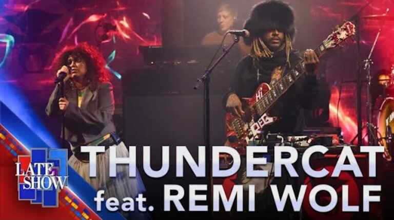 Watch Thundercat & Remi Wolf Perform “Children Of The Baked Potato” On Colbert