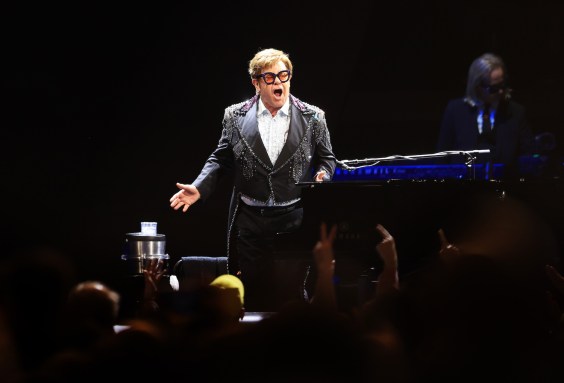 Elton John Announces Rock In Rio Concert, But “Can’t Really See What’s Going On”