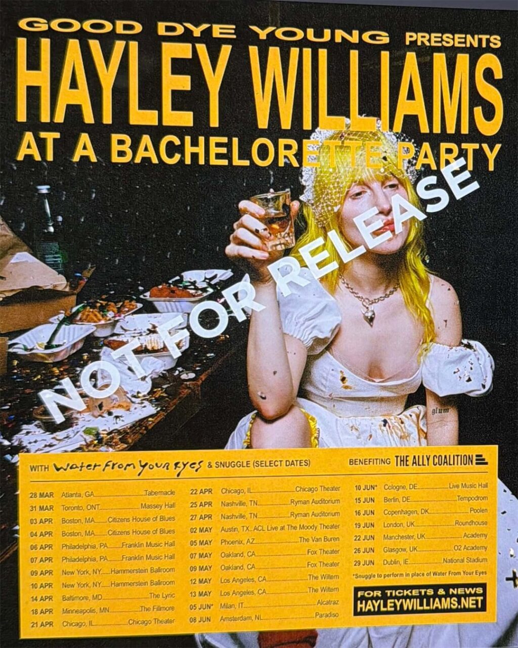 Hayley Williams Announces First Solo Tour