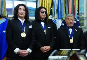 KISS Honored By Donald Trump, Gene Simmons Blames “Bad Decisions” For Ace Frehley’s Death