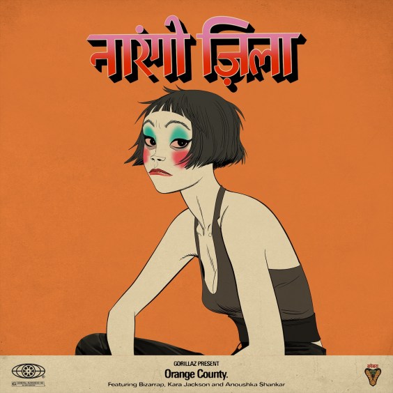 Gorillaz – “The Hardest Thing” (Feat. Tony Allen) & “Orange County” (Feat. Bizarrap, Kara Jackson, & Anoushka Shankar)